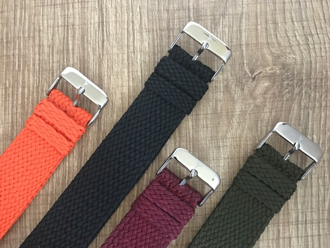 Wallace Hume watch straps in four colors